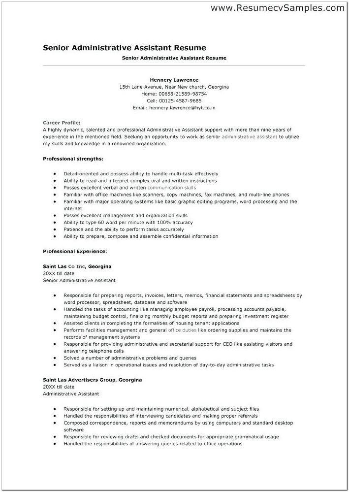 Best Professional Resume Template 2019