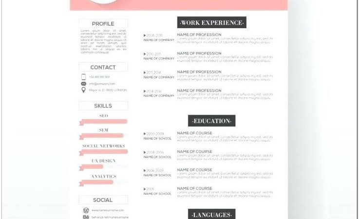 Best Resume Templates Free Download 2019