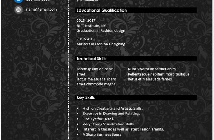 Best Resume Templates Word Free Download