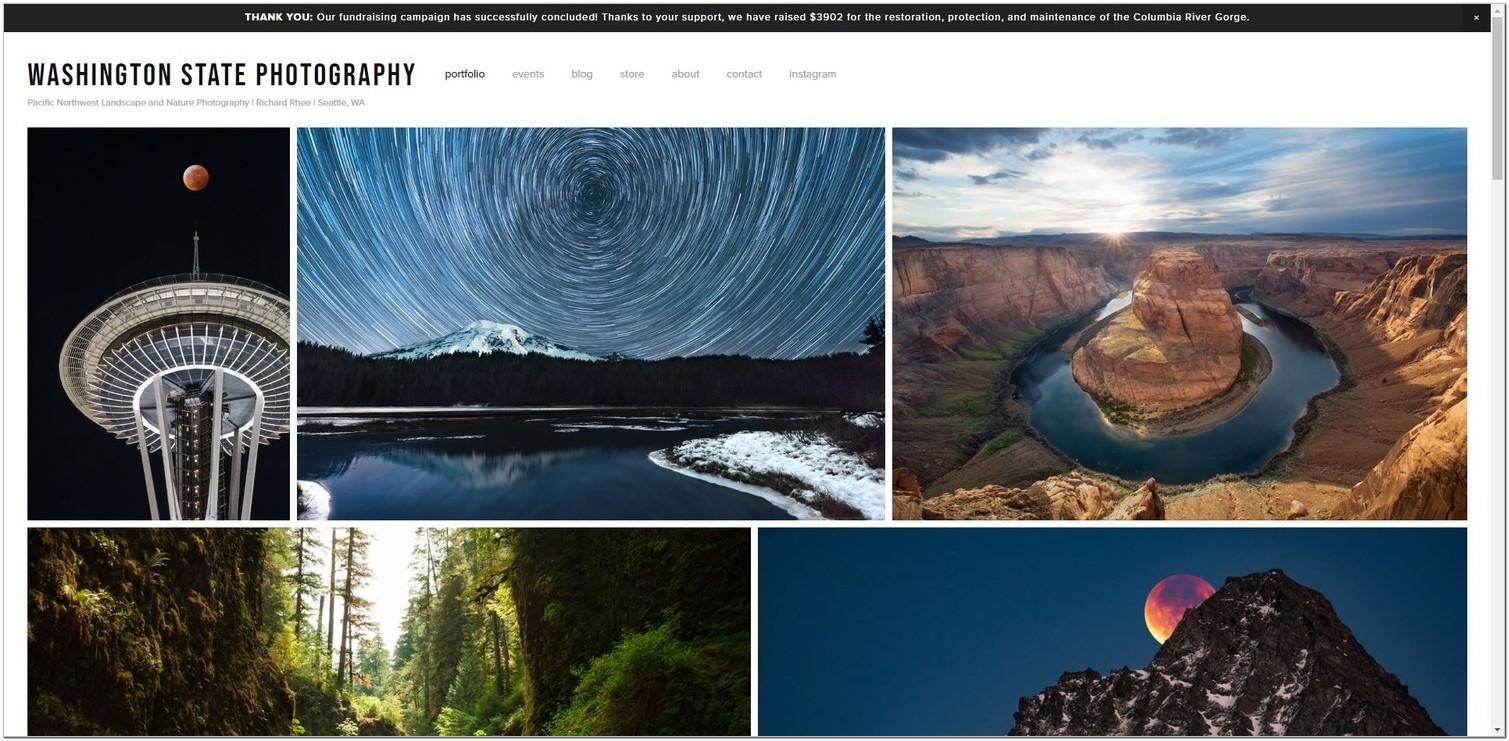Best Squarespace Template For Landscape Photography