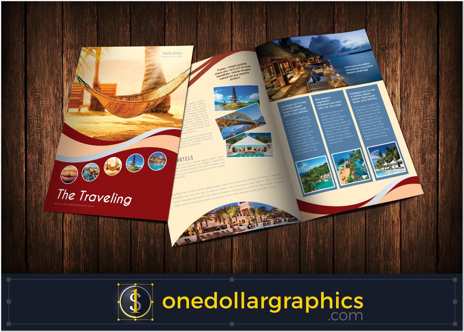 Bi Fold Brochure Template Illustrator