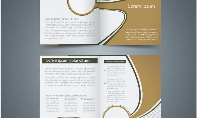 Bi Fold Brochure Template Word Free