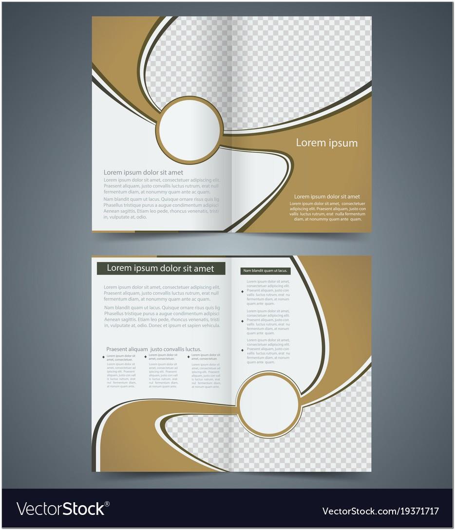 Bi Fold Brochure Template Word Free
