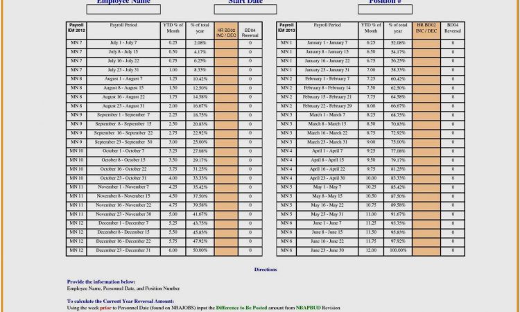 Bi Weekly Payroll Calendar 2018 Template