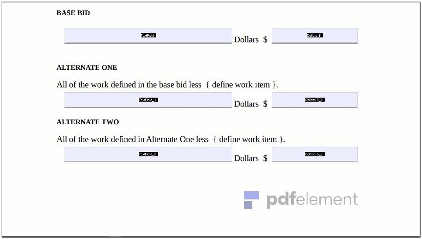 Bid Proposal Template Download (104)