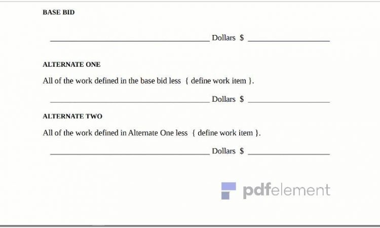 Bid Proposal Template Download (34)