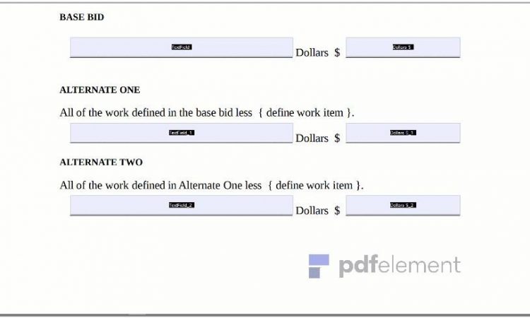 Bid Proposal Template Download (94)