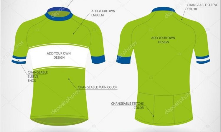 Bike Jersey Template Eps