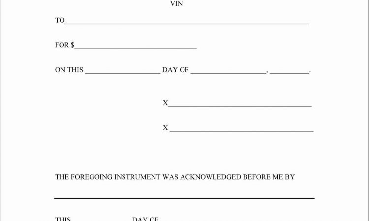 Bill Of Sale Template For Caravan