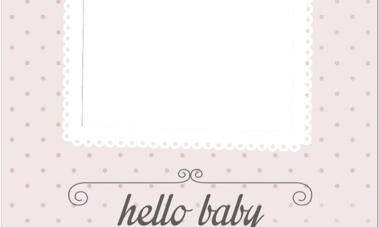 Birth Announcement Template Download Free