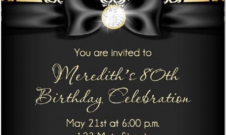 Birthday Invitation Ideas For Adults