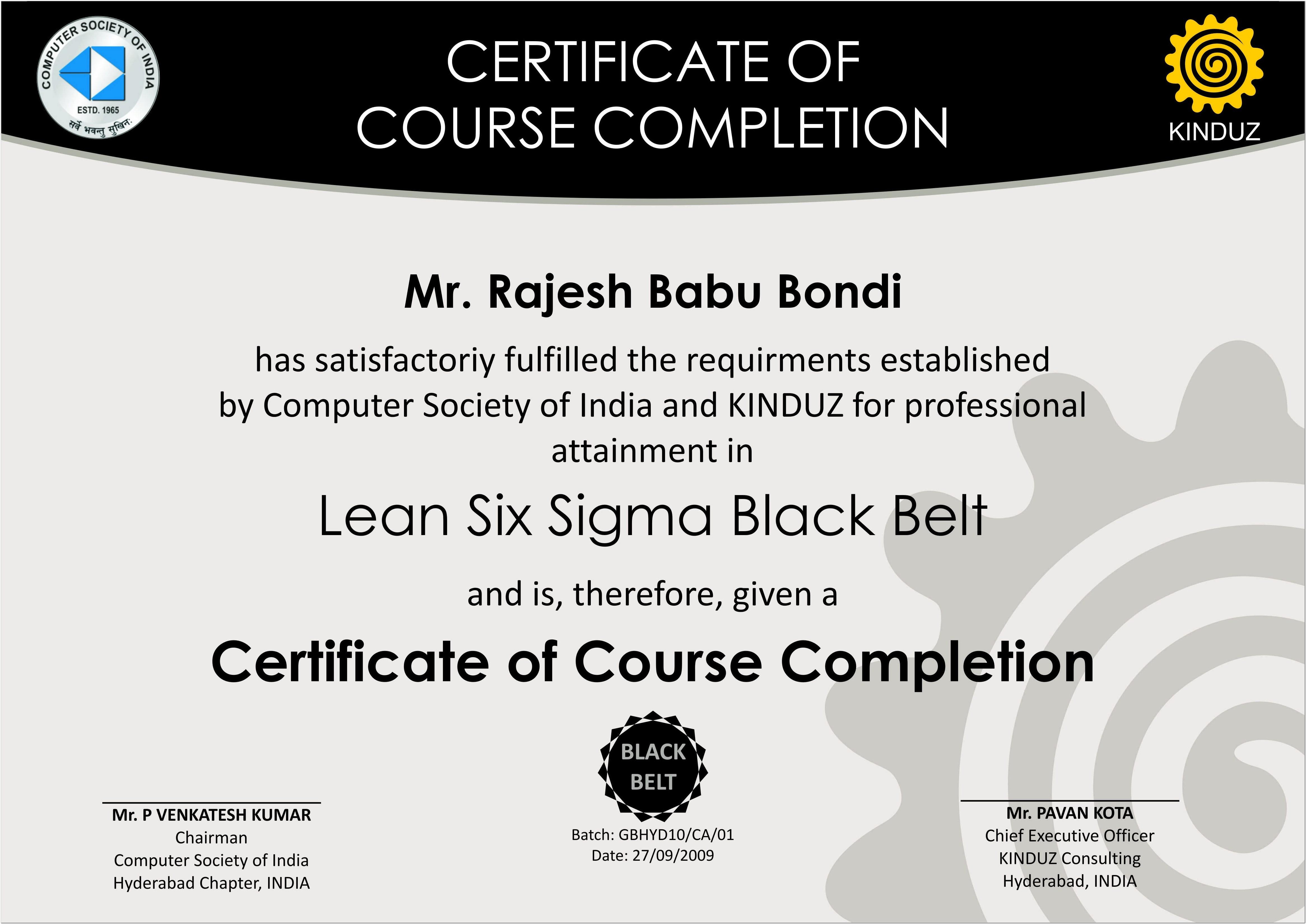 Black Belt Certificate Template Free