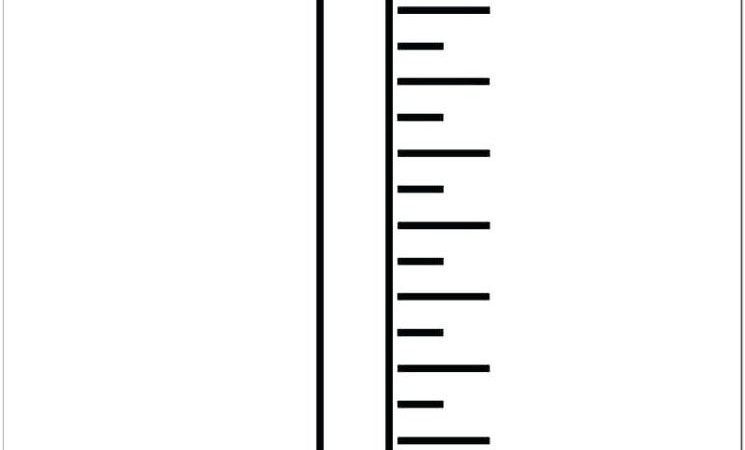 Blank Thermometer Template For Fundraising