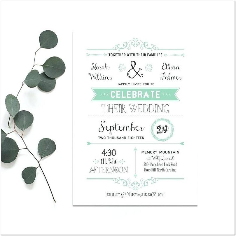 Blank Word Templates For Invitations