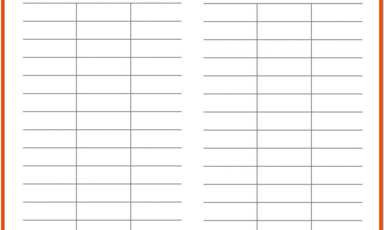 Blood Pressure Chart Template Printable