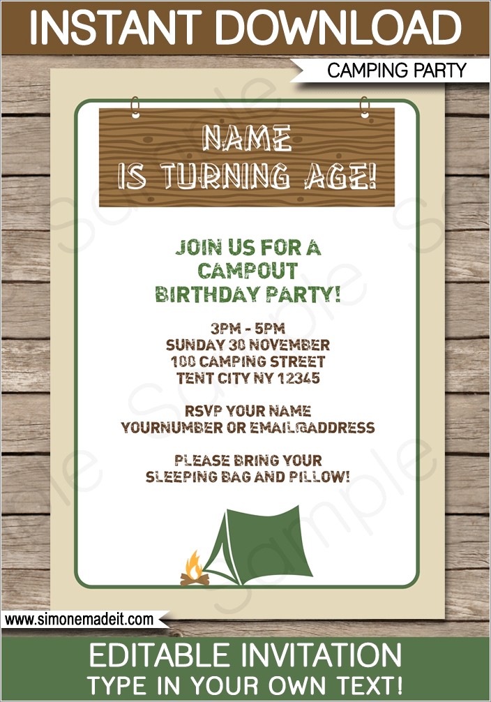 100th Birthday Invitation Templates Free