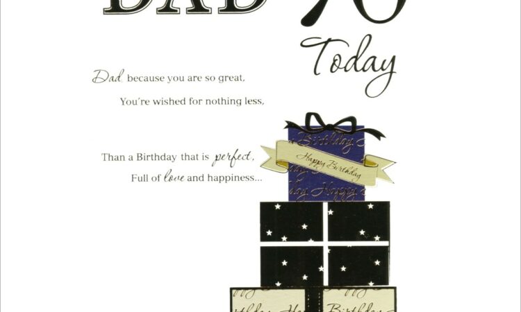 70th Birthday Invitations For Dad