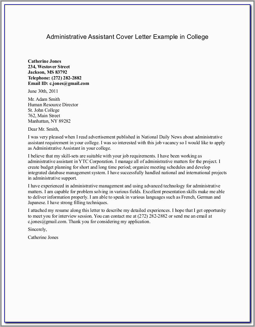 Accounting Resume Cover Letter Samples Free
