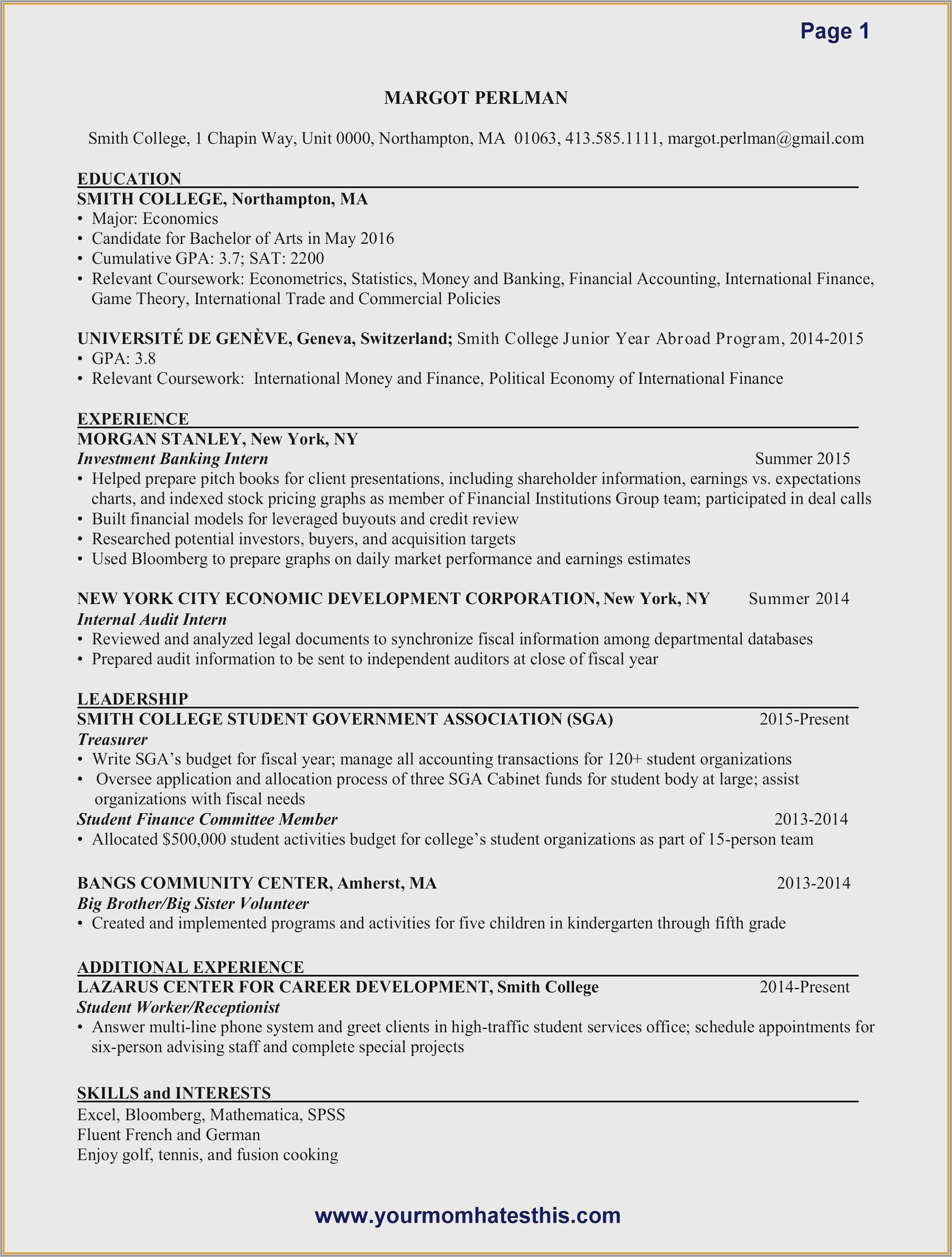 Accounts Payable Resume Templates