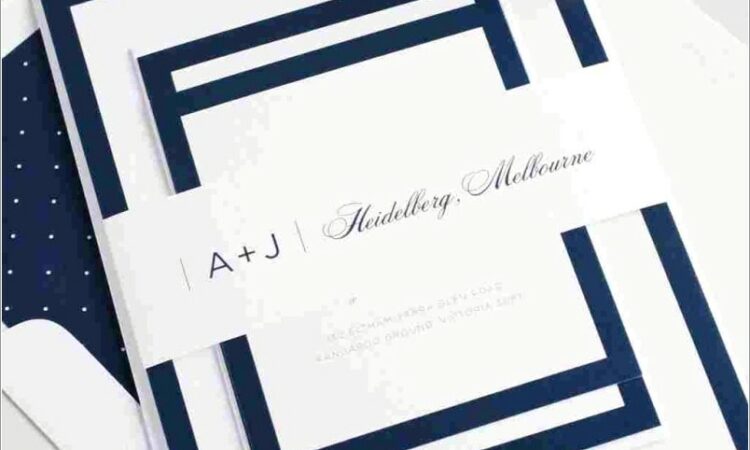 Assembling Wedding Invitations With Inner Envelope