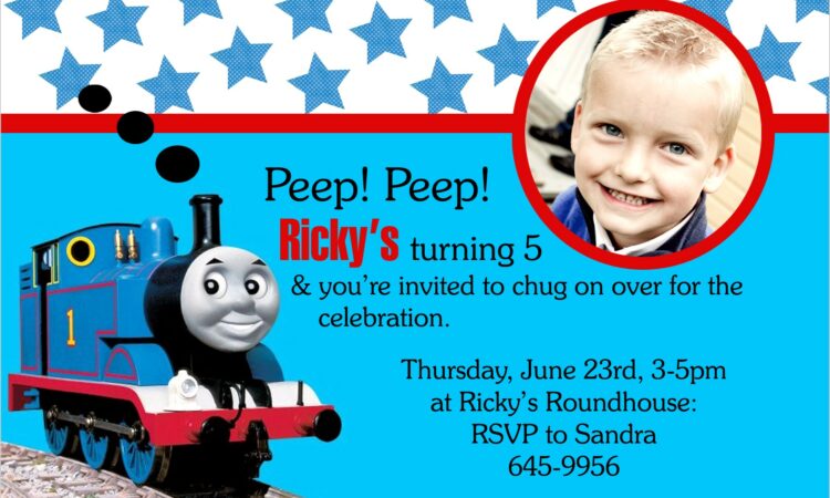 Baby Boy Birthday Invitation Card Design