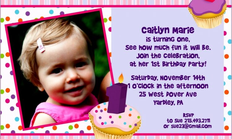 Baby Boy First Birthday Invitation Quotes