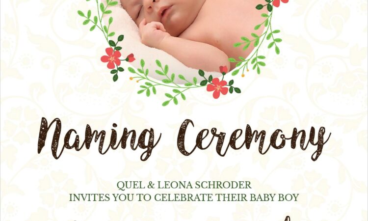 Baby Girl Naming Ceremony Invitation Message