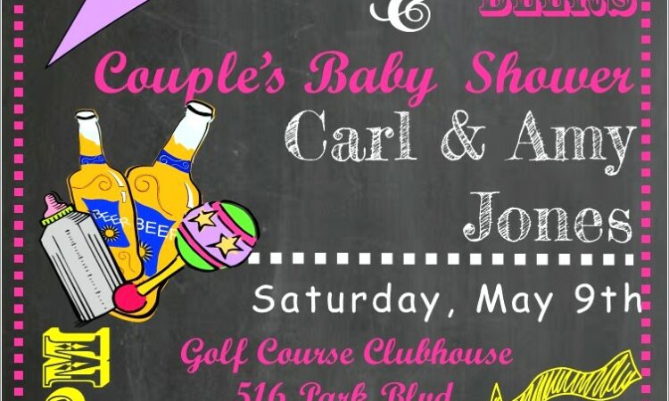 Baby Q Invitations Blank