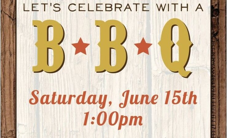 Barbecue Invitation Bbq Invitation Wording