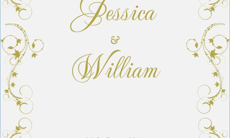 Beaded Border Wedding Invitations