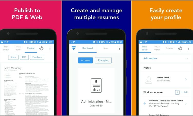 Best Free Resume Builder App