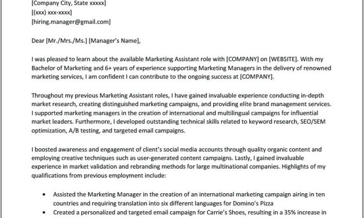 Best Marketing Executive Resume Samples