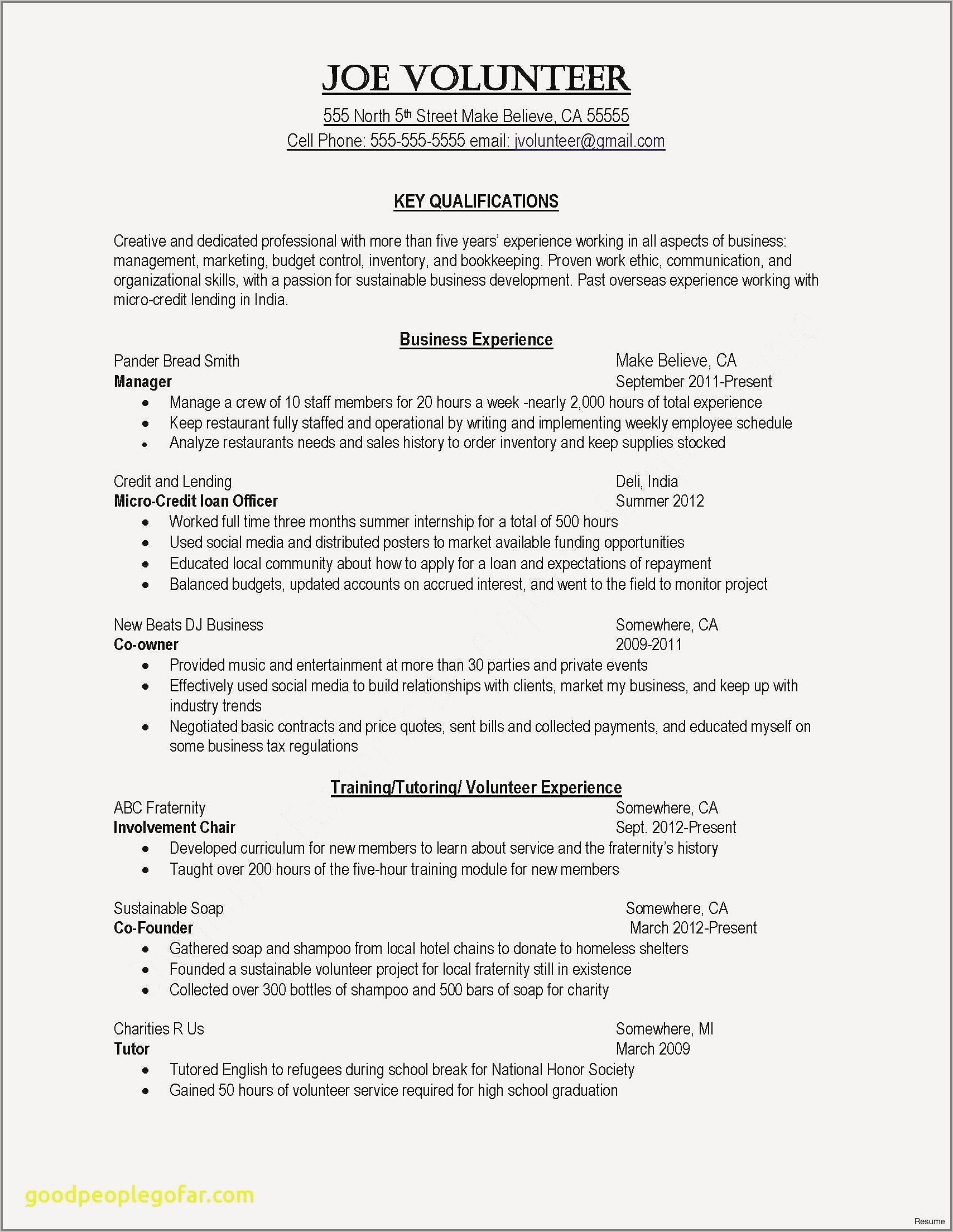 Best Resume Sample For Sales Manager