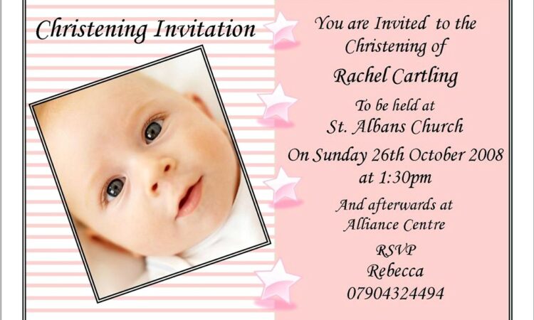 Birthday Invitation Layout Free Download