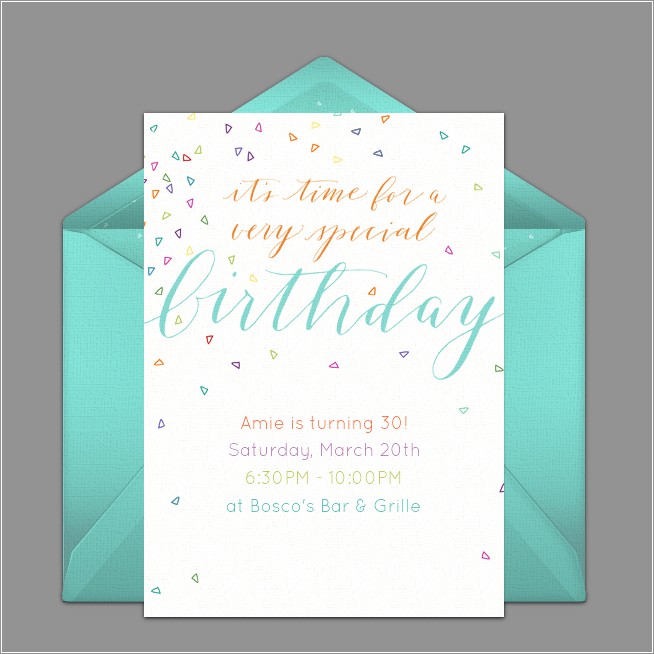 Birthday Invitations Online Free Printables