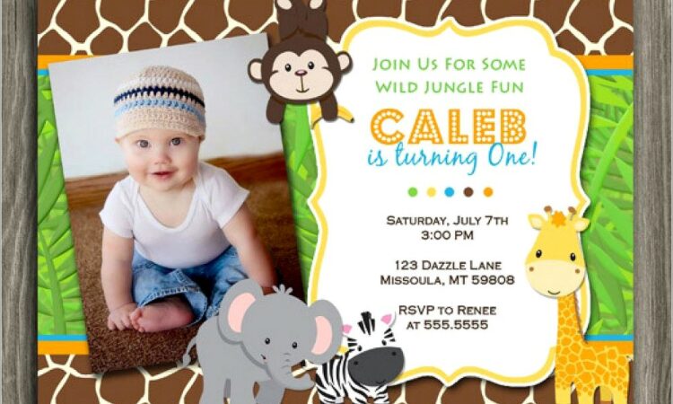 Birthday Photo Invitations Free