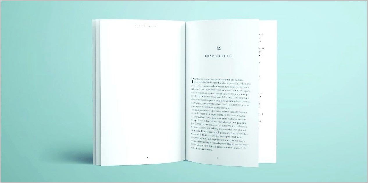 Book Layout Template Free Indesign