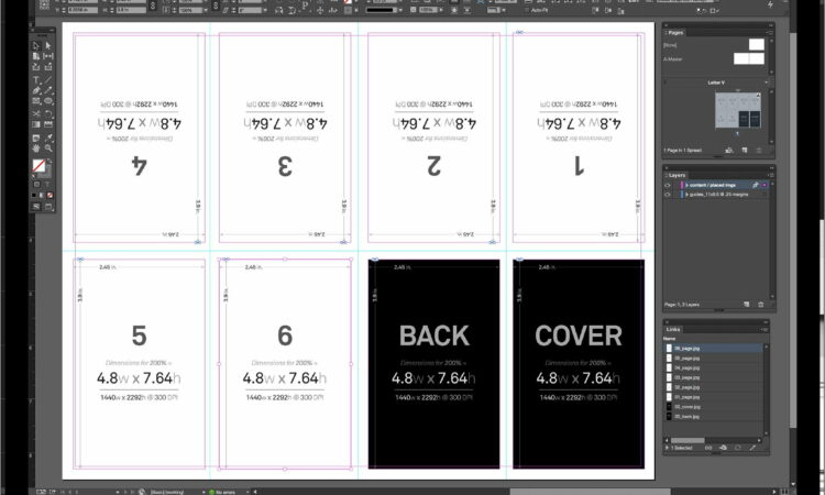 Book Layout Template Indesign