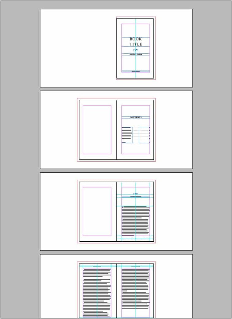 Book Template Indesign Free Download