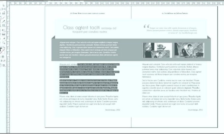 Book Templates Indesign Free