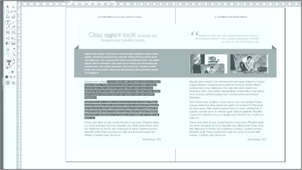 Book Templates Indesign Free