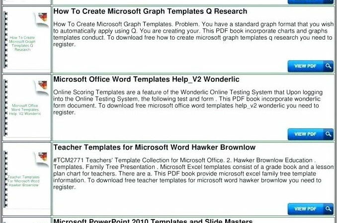 Bookmark Template For Microsoft Publisher