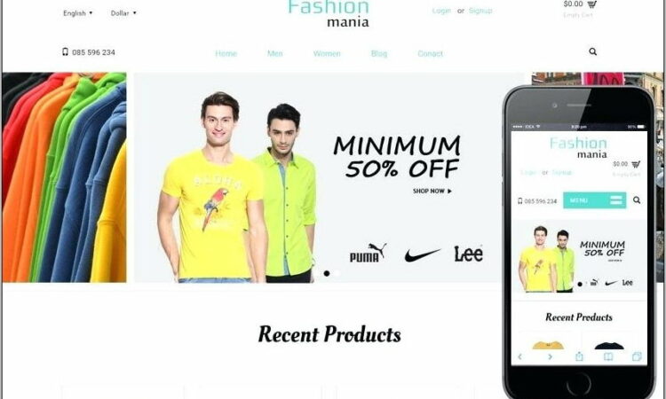 Bootstrap 4 Ecommerce Template Free Download