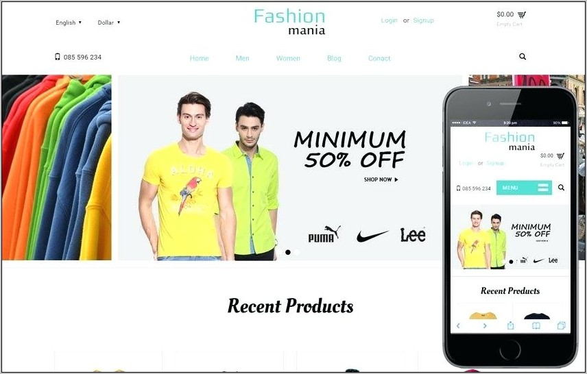 Bootstrap 4 Ecommerce Template Free Download