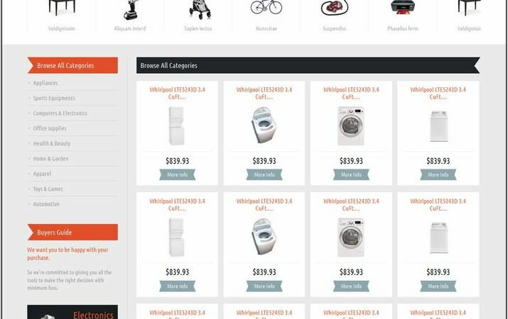 Bootstrap Ecommerce Template Free Download