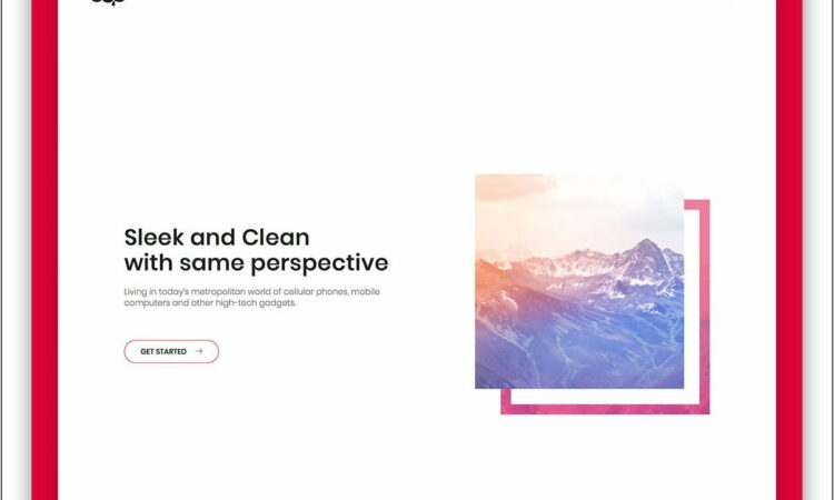 Bootstrap Landing Page Templates Parallax