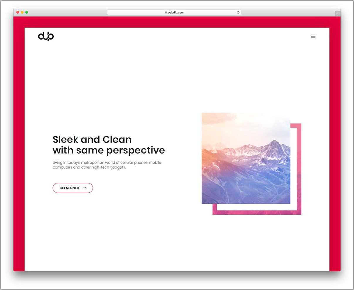 Bootstrap Landing Page Templates Parallax