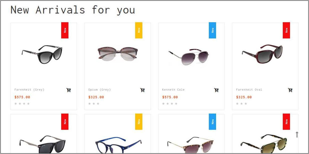 Bootstrap Responsive Ecommerce Templates