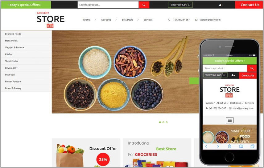 Bootstrap Templates Ecommerce Free