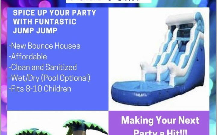 Bounce House Flyer Template